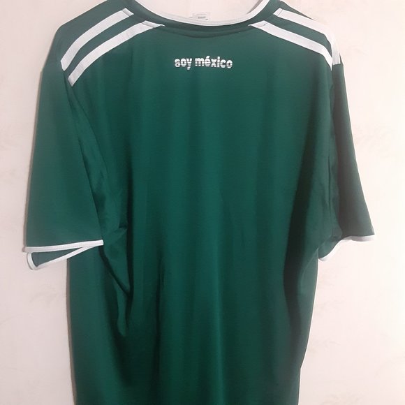 Remini Men's Mexico National Soccer Jersey in Size L - Picture 3 of 4